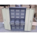 parts storage cabinets used