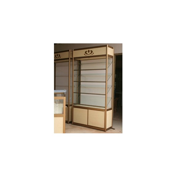glass cigarette display Showcase cabinet