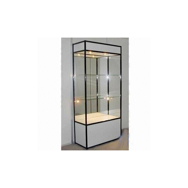 aluminium and glass show case