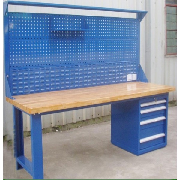 heavy duty worktable with drawers