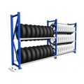 warehouse tire rack