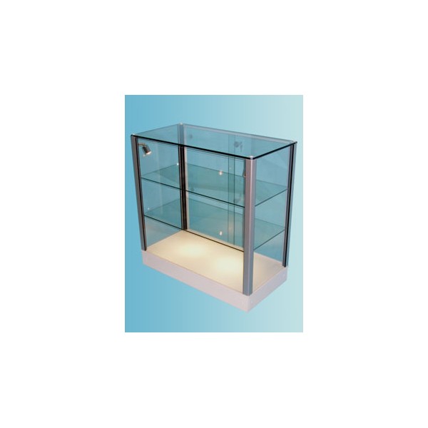 Display cases, tempered glass showcase