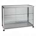 aluminium display cabinet showcase shelves