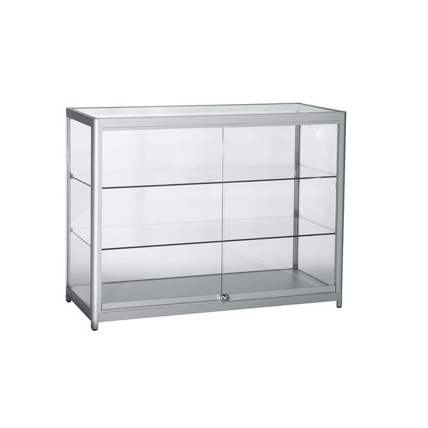 display case with lock
